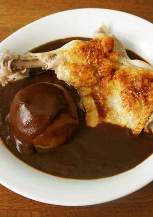 鶏と玉ねぎのシチュー風味カレー-レシピのメイン写真