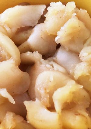 ぐずぐず&シャキッと！水なしりんご煮-レシピのメイン写真
