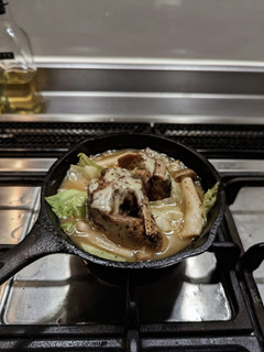 スキレットで黒いサヴァ缶のチーズ焼き-レシピのメイン写真