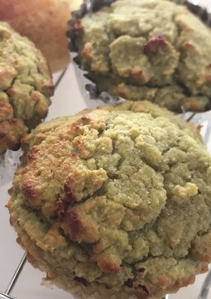 生おからと米粉で＊しっとり抹茶マフィン-レシピのメイン写真