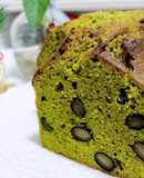 簡単濃厚！黒豆で！抹茶パウンドケーキ！