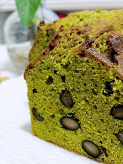 簡単濃厚!黒豆で!抹茶パウンドケーキ!-レシピのメイン写真