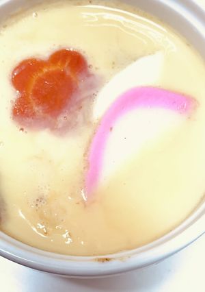 おせちの残りで具沢山茶わん蒸し-レシピのメイン写真