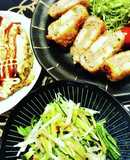 蓮根の肉詰めフライ？！ハスの挟み揚げ