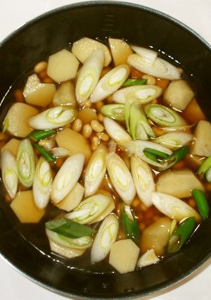 里芋大豆煮物♪簡単むくみだるい胃弱に薬膳-レシピのメイン写真