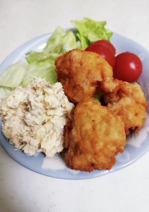 パンに挟んでもも美味しい♪鯛サラダ-レシピのメイン写真