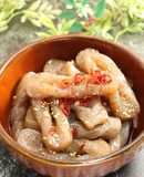 お節！ピリ辛こんにゃくのフリフリ煮