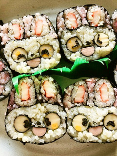 子供喜ぶ☆兎の巻きずし(キャラ弁にも)-レシピのメイン写真