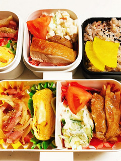 娘のお弁当211+ダンナの分も★-レシピのメイン写真