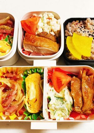 娘のお弁当211＋ダンナの分も★-レシピのメイン写真
