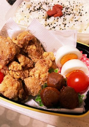 息子弁当1月４日-レシピのメイン写真