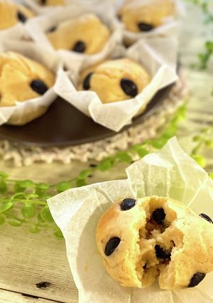 黒豆カップケーキ-レシピのメイン写真