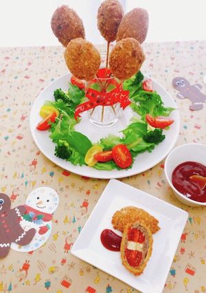 とまらん♪アイコのミートボール串揚げ-レシピのメイン写真