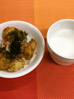 【保育園おやつ】たこ焼き風ポテト-レシピのメイン写真