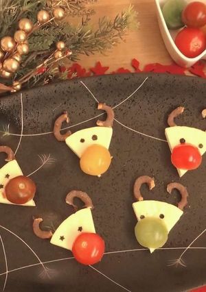 チーズで作るトナカイさん-レシピのメイン写真