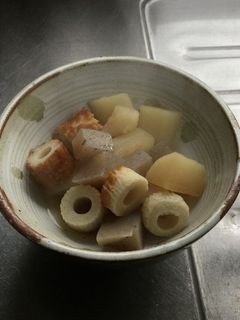 大根とこんにゃくの炊いたん-レシピのメイン写真