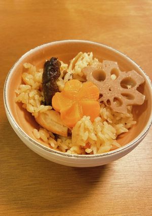 炊き込みごはん〜おせちリメイク〜-レシピのメイン写真