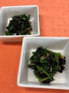 ほうれん草のなめ茸あえ-レシピのメイン写真