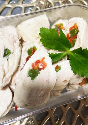 ヘルシーささみの野菜巻き-レシピのメイン写真