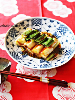 深谷ねぎの蒸し焼き・バター醬油-レシピのメイン写真