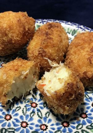明太カニクリームコロッケ-レシピのメイン写真