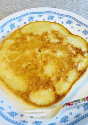 餅入り米粉のホットケーキ-レシピのメイン写真