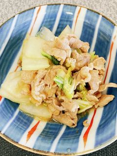 作り置き☆白菜と豚肉のさっぱり炒め-レシピのメイン写真