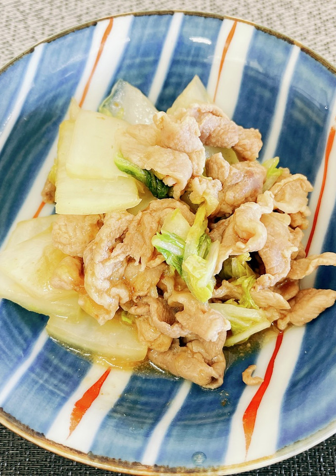 作り置き☆白菜と豚肉のさっぱり炒め-レシピのメイン写真
