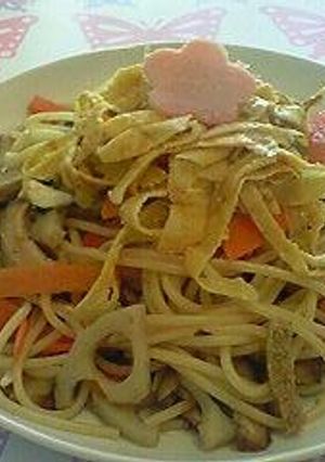 ひなまつりにも！ちらしずし風パスタ-レシピのメイン写真