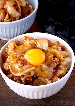 コク旨い♡ワンパンでジューシー豚丼-レシピのメイン写真