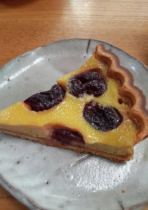 超簡単　ダークチェリーのタルト-レシピのメイン写真