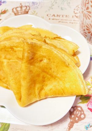 洗い物とことん少なく♪もちもちクレープ-レシピのメイン写真
