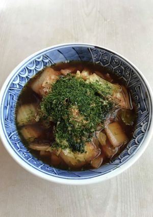白菜だけで作る、うちのお雑煮-レシピのメイン写真