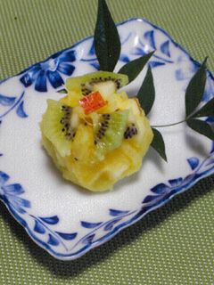 【腸活】かわいい!フルーツきんとん-レシピのメイン写真