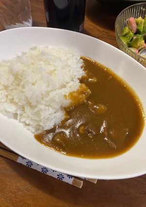 我が家の牛すじカレー-レシピのメイン写真