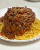 子供が爆食！ミートスパゲッティ