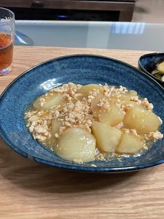 カブのそぼろあんかけ-レシピのメイン写真
