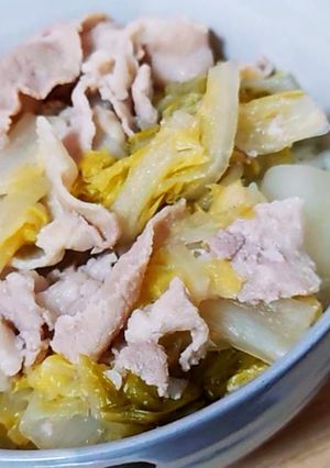 豚バラ白菜鍋-レシピのメイン写真