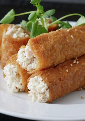 おかずにもなる。ダイエット豆腐稲荷ずし-レシピのメイン写真