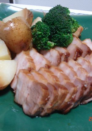 トミ③- 圧力鍋で簡単焼き豚ぁ♪-レシピのメイン写真