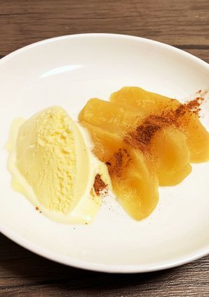 りんごの簡単煮-レシピのメイン写真