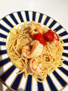 赤海老とプチトマトのパスタ-レシピのメイン写真