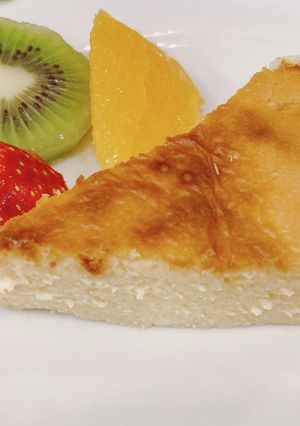 混ぜて焼くだけチーズケーキ-レシピのメイン写真