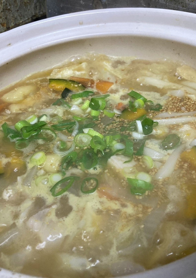 ほっこり　簡単カボチャのほうとううどん-レシピのメイン写真