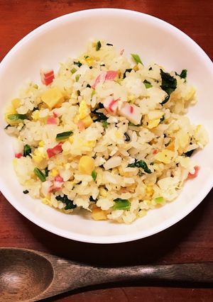 お正月あまりもの炒飯-レシピのメイン写真