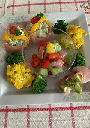 ちょっとオシャレにおつまみサラダ〜♪-レシピのメイン写真