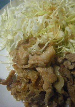 ポン酢でしょうが焼き-レシピのメイン写真