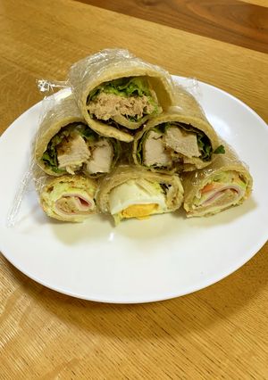オートミールで作るトルティーヤ-レシピのメイン写真