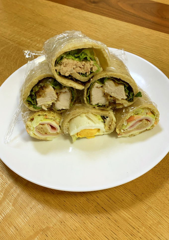 オートミールで作るトルティーヤ-レシピのメイン写真