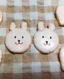 人参で天然ピンク色♡アイシングクッキー